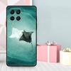 Чехол с изображением ската для Samsung Galaxy M06 M11 M31 M14 M34 M54 M12 M32 M52 M15 M13 M16 M36 M56 M53 M35 M55