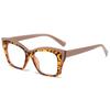 Color Matching Square Anti-Blue Light Flat Mirror Anti-Blue Light Glasses Frame Concave Glasses Frame
