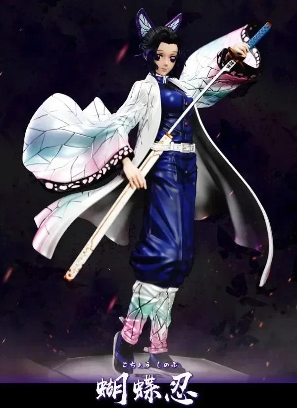 30cm  Figure Himejima Gyoumei Figure Tomiokagiyuu Action Hantengu Akaza Figures Statue Model Toy