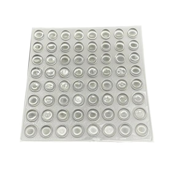 36/40/64/100 шт. Силиконовые наклейки на клавиатуру для длинных ногтей Прозрачная наклейка для нейл-арта Женские наклейки для печати на выпуклой клавиатуре Чехлы для клавиатуры ноутбука