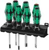 WERA Kraftform Handle Screwdriver Set with 320540 7-Piece Rack,