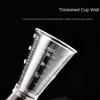 10/20cc Cocktail Shaker PP Jigger Short New Seasoning Measuring Cup