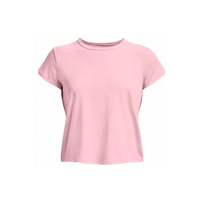 Футболка Knockout Solid Simple Training Sports с круглым вырезом и коротким рукавом, женская, розовая 1374607-647