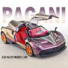 Новый 1:32 Pagani Supercar литой металлический сплав модель автомобиля библиотека статические звуковые и световые украшения подарок на день рождения для парня