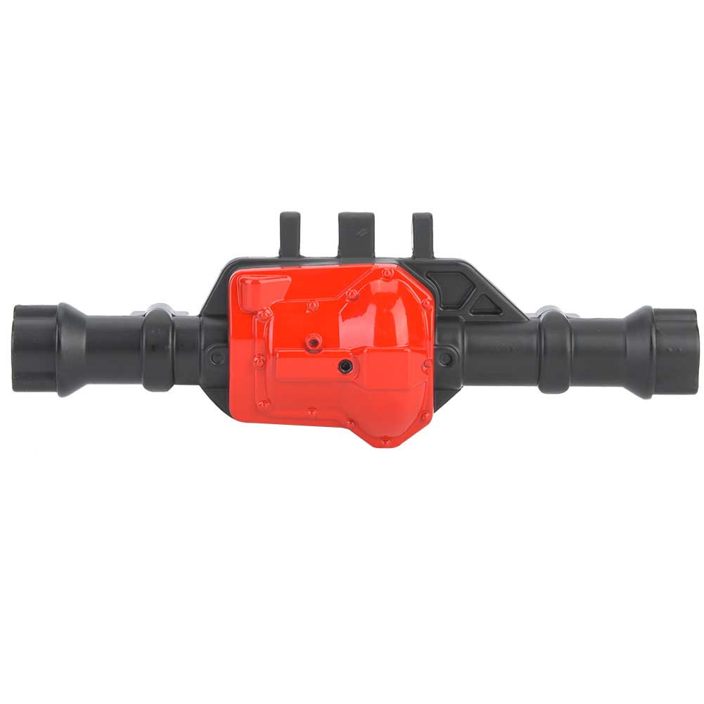 Металлические корпуса переднего и заднего мостов для Traxxas TRX4 1/10 модель автомобиля (Черный Красный)