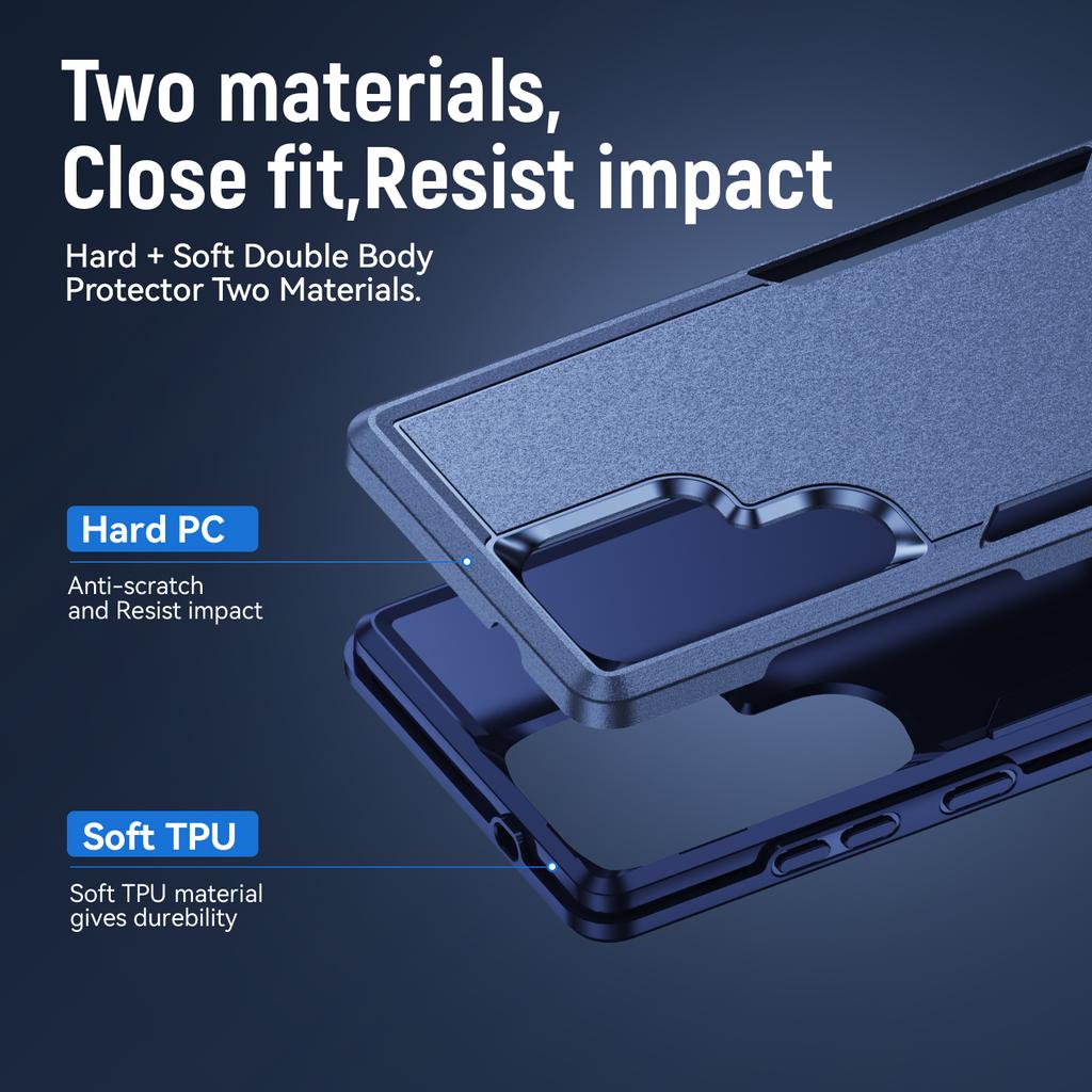 Матовый защитный чехол для Samsung Galaxy S25 Ultra S23 FE S22 S24 Plus S21 A56 A55 A54 5G A15 A16 A14 A36 A35 двухслойные чехлы