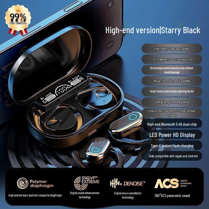 Наушники Bluetooth с шумоподавлением, накладные, Style 2025 X95, в стиле Power Bank - Высокое качество звука и долгий срок службы аккумулятора