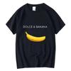 XIN YI Men's T-shirt High Quality 100% Cotton Funny Banana Printing Casual Loose O-neck Men Short Sleeve T-shirt Male Tees Tops