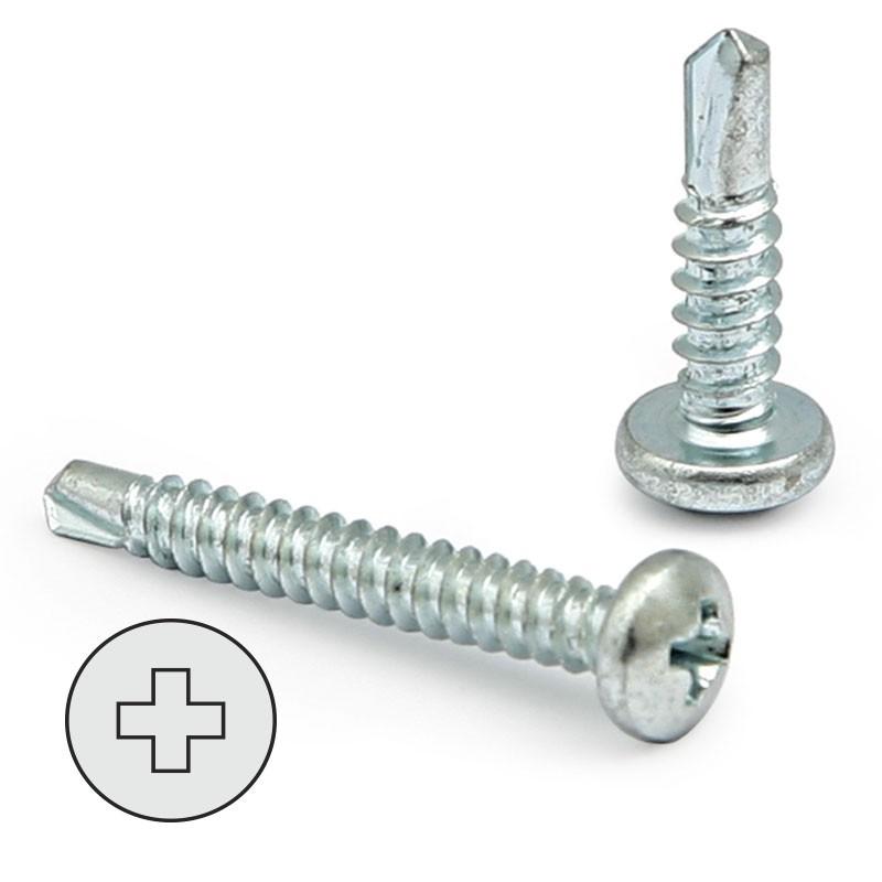DUVER - TORNILLO BROCA ROSCA CHAPA CABEZA REDON LARG.R/CHAPA 13mm ø ROSCA CHAPA 4.2mm. 1000 unidades