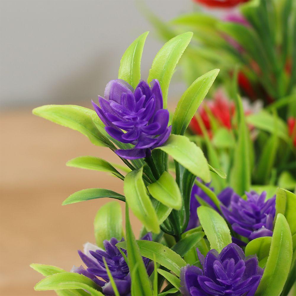 Room Wedding Party Decortion for Office Outdoor Decor with Pots Fake False Plants Artificial Flower