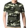 Мужская летняя футболка с коротким рукавом, камуфляжная футболка для ветеранов, свободная футболка с принтом, камуфляжный топ большого размера, рубашка, одежда, быстросохнущая