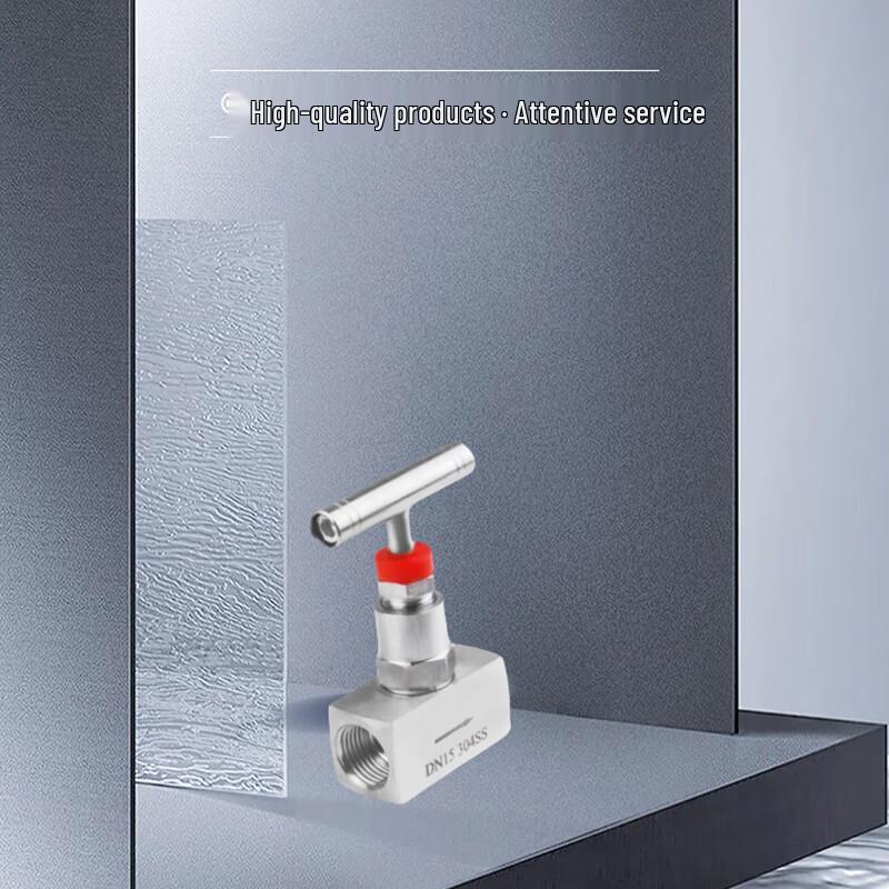 Junsheng Tianhong 304 Stainless Steel Threaded Flat Handle Needle Valve