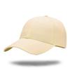 WHITE FANG Plain CA015 Cap, Stylish, Simple, Cool, Brim, Men's, Women's, (04 Beige)