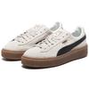 Puma Suede Platform Core Whisper White Black Women Sneakers 363559-01