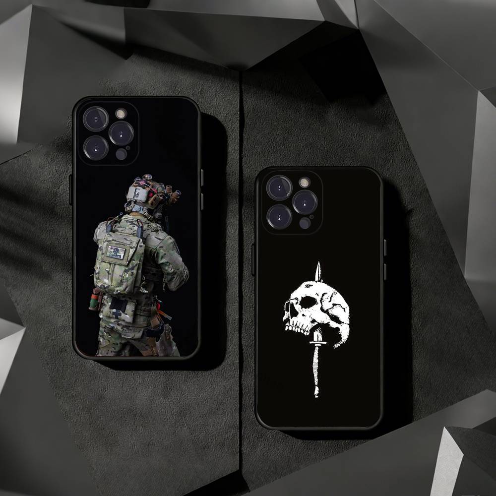 Чехол для телефона FOG Forward Observations Group для iPhone 17 16 15 14 13 12 11 Pro Xs Max Mini Plus Противоскользящий Ударопрочный Жесткий