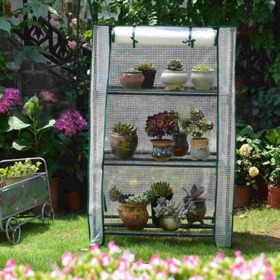 Чехол для теплицы, многоразовый прозрачный чехол с дверью-молнией, водонепроницаемый, с защитой от ультрафиолета, чехол для цветочного сарая для выращивания растений в помещении и на открытом воздухе