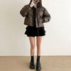 Korean Fashion Retro Cotton-padded Jacket Women New Loose Joker Thickened Short Coat High Sense Vintage Casual Overcoat Winter