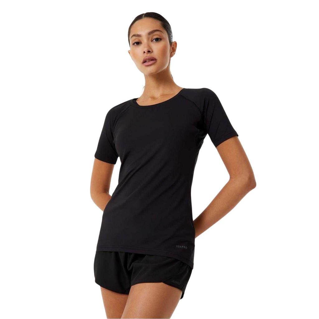 USA Pro Womens/Ladies Fitted Training T-Shirt