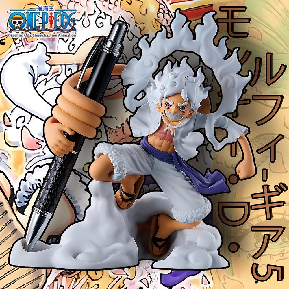 1 шт. Официальная фигурка-подставка для ручек Намика Луффи из One Piece, Орнамент, Лучший подарок на Пасху/День святого Валентина. Обязательно для поклонников аниме.