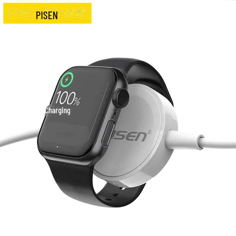 PISEN iWatch 2-в-1 Lightning и беспроводной магнитный кабель для зарядки