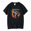 Футболка Xandria Sacrificium Tour 2014 Хлопок Черный S-5XL MD1550 винтажная Стильная эластичная футболка для повседневной носки