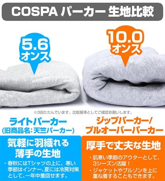 Cospa NARUTO Shippuden Pullover Parka BLACK M Size [Official] “Akatsuki”