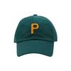 PLAYIAN Small P Logo Buckle Ball Cap - DEEP GREEN