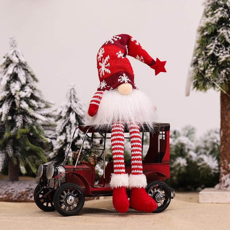 LED Christmas Gnome Faceless Doll Night Light Merry Christmas Decorations For Home Holiday Ornament Xmas Gift Navidad New Year