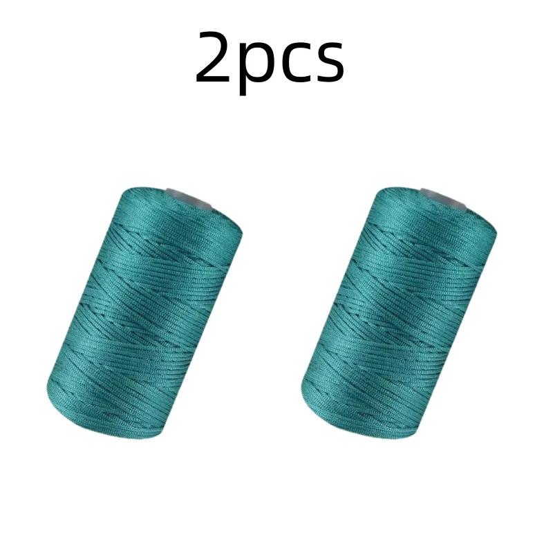 100 г Новая летняя пряжа для вязания крючком 1,5 мм шнур тонкая ледяная хлопковая нить для ручного вязания сумки шляпы обуви пряжа хило