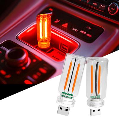 USB-светильник с сенсорным управлением и регулировкой яркости, ретро-светильник для автомобиля.
