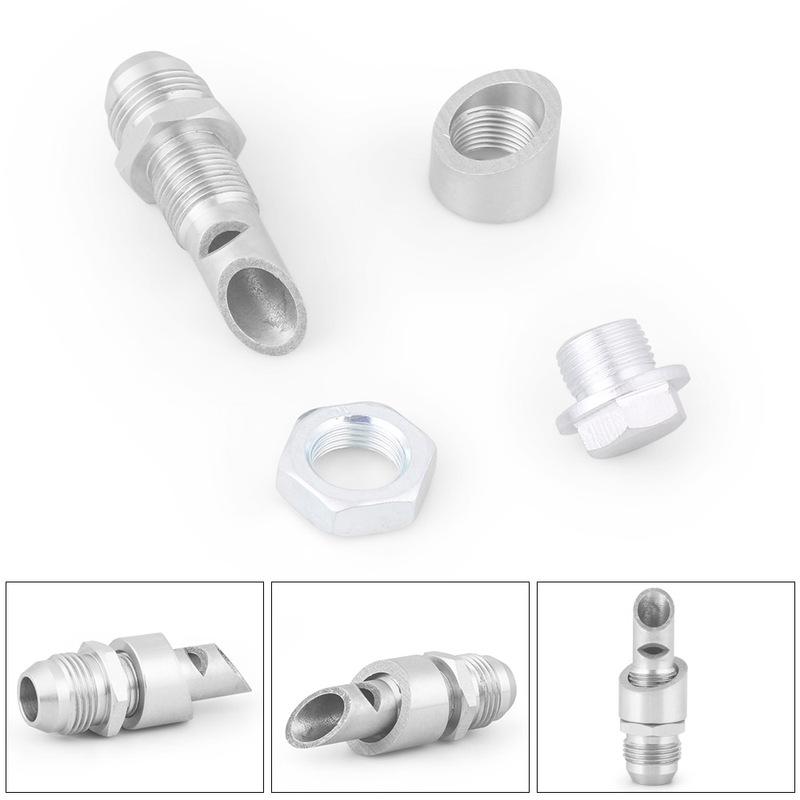 Stainless Steel Exhaust Vacuum Kit Catch Can Vent E-VAC Scavenger Kit includes T304 SS E-VAC fitting