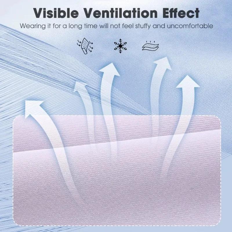 1/2pcs Outdoor Hiking UV Protective Mask Universal Sunscreen Facial Mask Moisturizing Breathable Sun Protection Face Patch