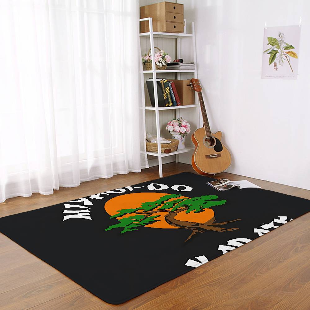 Cobras_Kai_Karates_Floor Mats Home Laundry Rug Carpet For Living Room Decor Lounge Area Anti-slip Foot Mat Entrance Doormat
