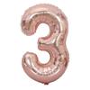 40in Large  Golden Foil Number 0-9 Balloons for Wedding Birthday Party Decor