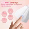 YIKOOLIN UV Gel Nail Lamp LED Nail Dryer Rechargeable Sensing Touch Control Fast Drying Nail Light 360° Bendable Table Lamp