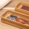FSC Certified Product: YOSHIKI Bamboo Cutlery Case, Chopstick Holder, Stylish Spoon Case, Chopstick and Spoon Holder, Cutlery Tray, Household Use, SDG