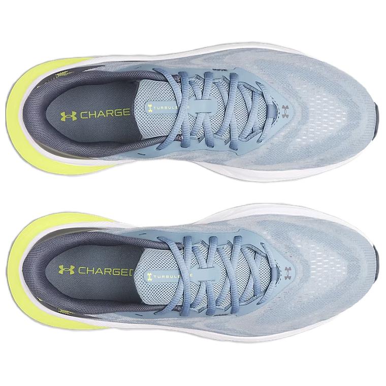 Men's Sneakers Under Armour Charged+ Turbulence 3 Running Shoes Men's Low-top Gray Blue