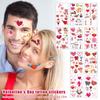 Valentine's Day Stickers Love Tattoo- Stickers Dating Stickers 10pc
