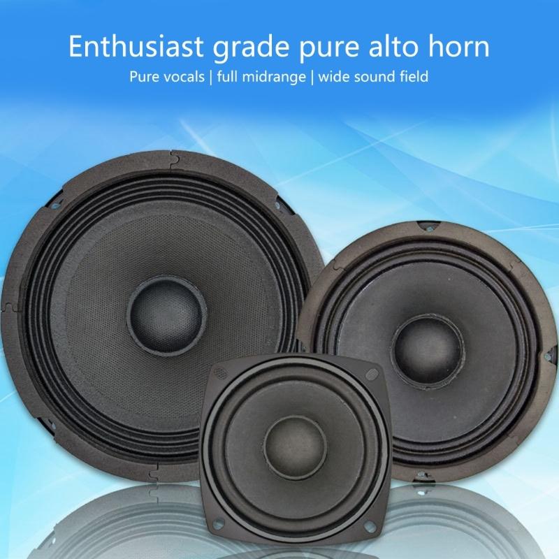 Midrange Loudspeaker 4inch 5inch 6.5inch Size Auditory Horn Magnet Enhances Vocal Clarity and Immersive Sound Experience