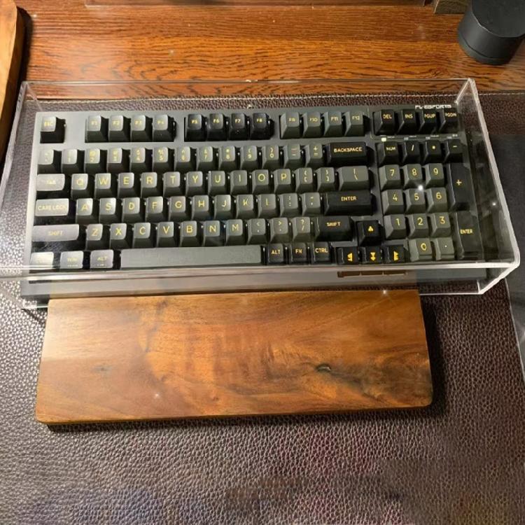 Clear Acrylic Keyboards Protectors Full Coverage 104-108Keys Dustproof Shield Spillproof Layer For Office Setups And Pet Safety