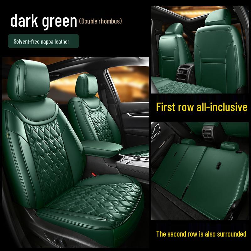 2024 T-Roc Чехол на сиденье из кожи наппа - Полный охват, Всесезонная подушка
