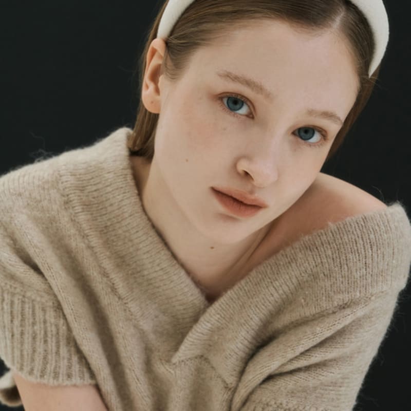 OOV Повязка на голову цвета слоновой кости