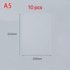 10Pcs A4 A5 A6 A7 Inner Paper Separator Matte Binder Organizer Baffle  For Binder Planner