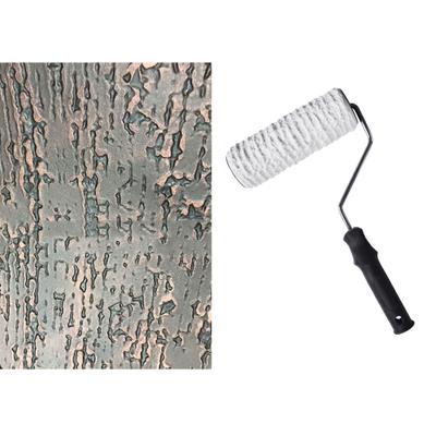 Инструмент для покраски Кирпичный тисненый валик для отделки стен Имитация кирпичного узора Сделай сам Художественная краска Текстурный валик Цветочный валик