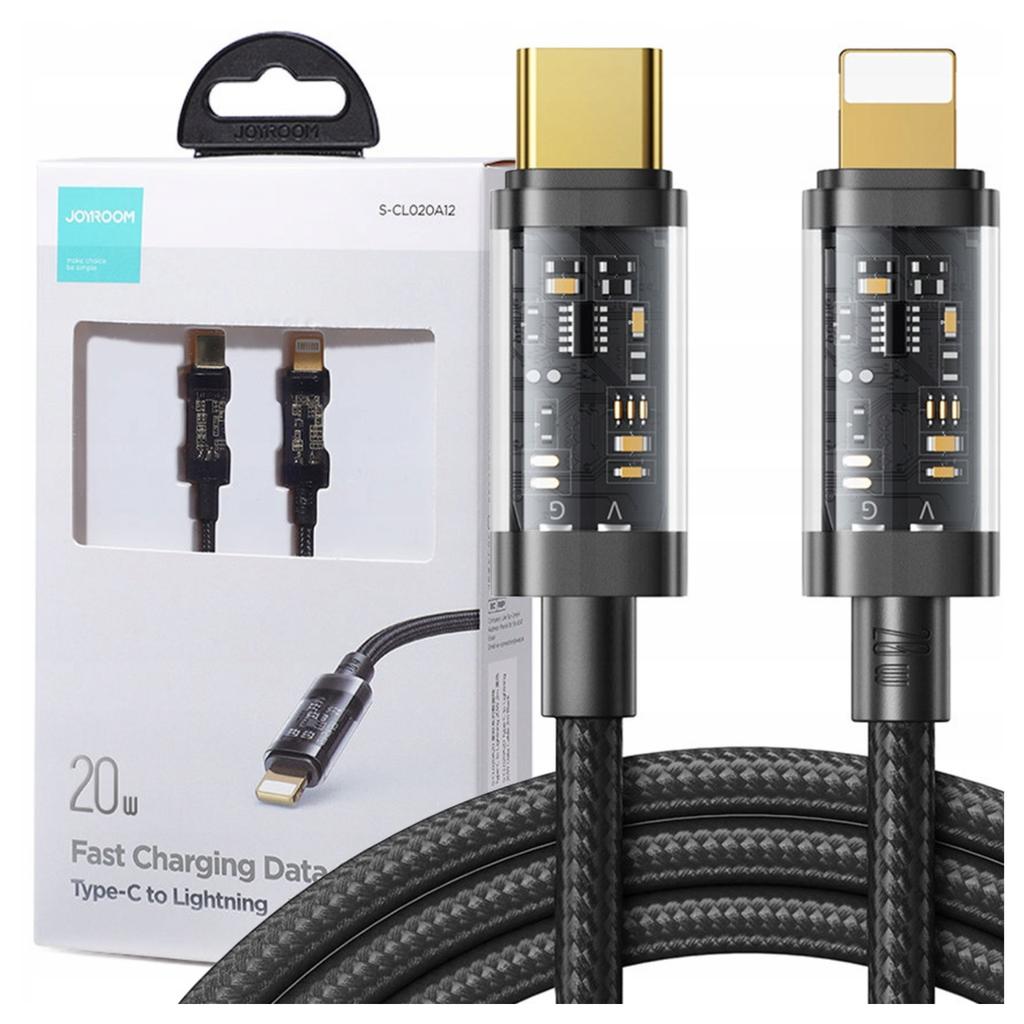Kabel Do Usb-C Lightning 20W 1.2M Joyroom S-Cl020A12 (Czarny)