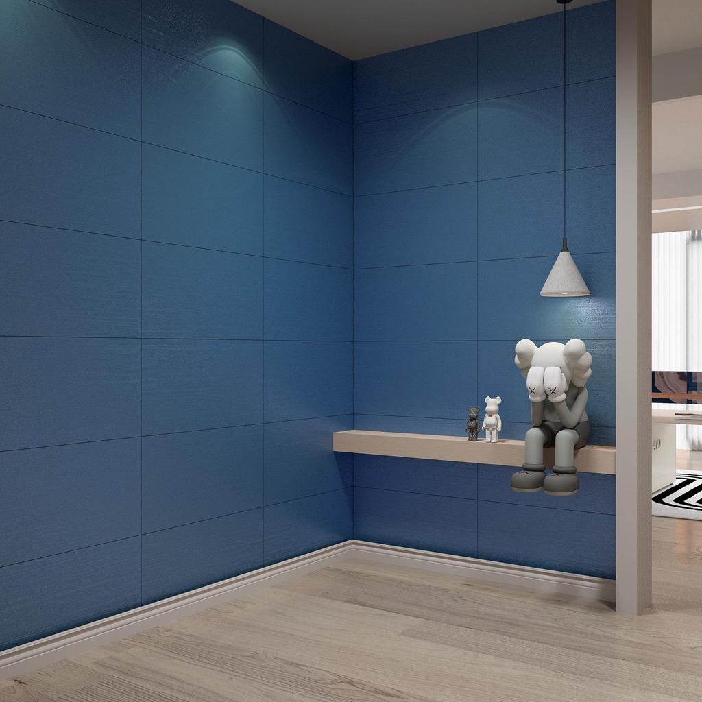 Imitation Metal Waterproof Self-Adhesive Wall Panel - Wall Decoration & Moisture-Proof Sticker for Shop Renovation