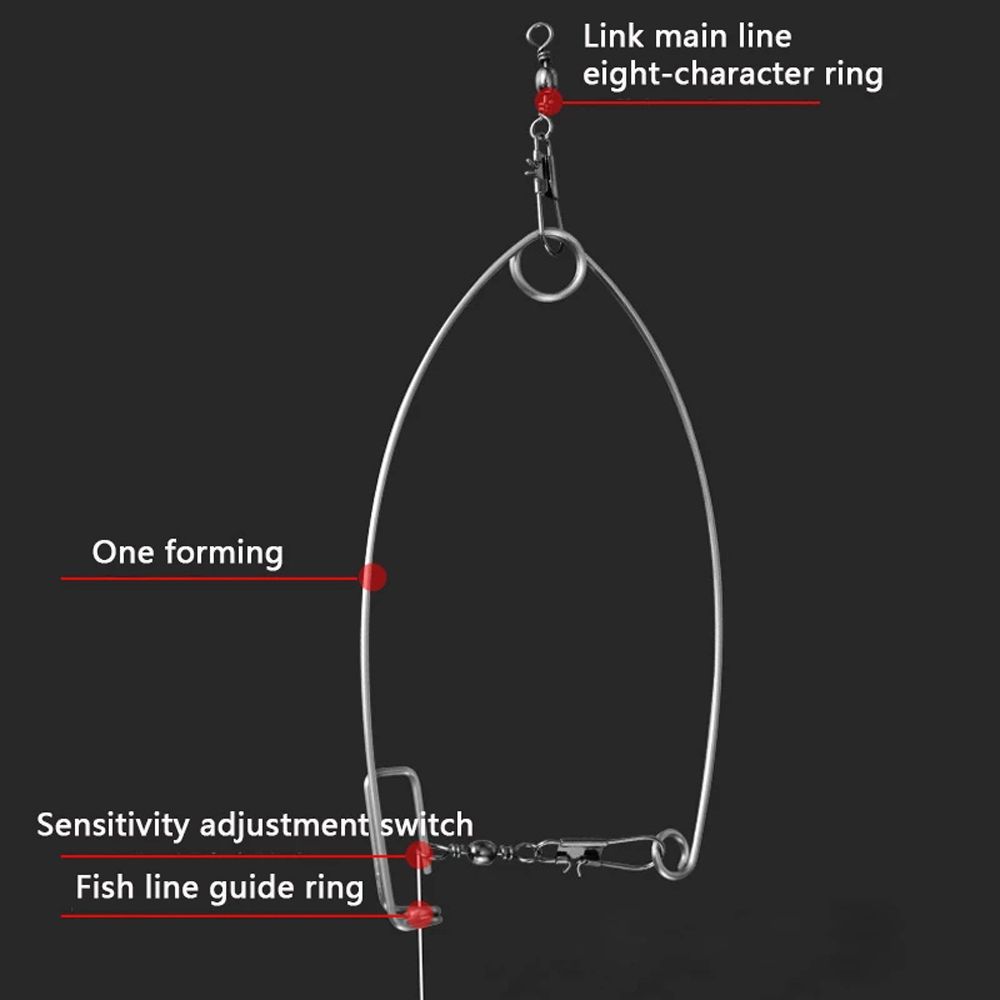 Spring Ejection Hook Automatic Fishing Hook Automatic Fishing Device Trigger Spring Hook
