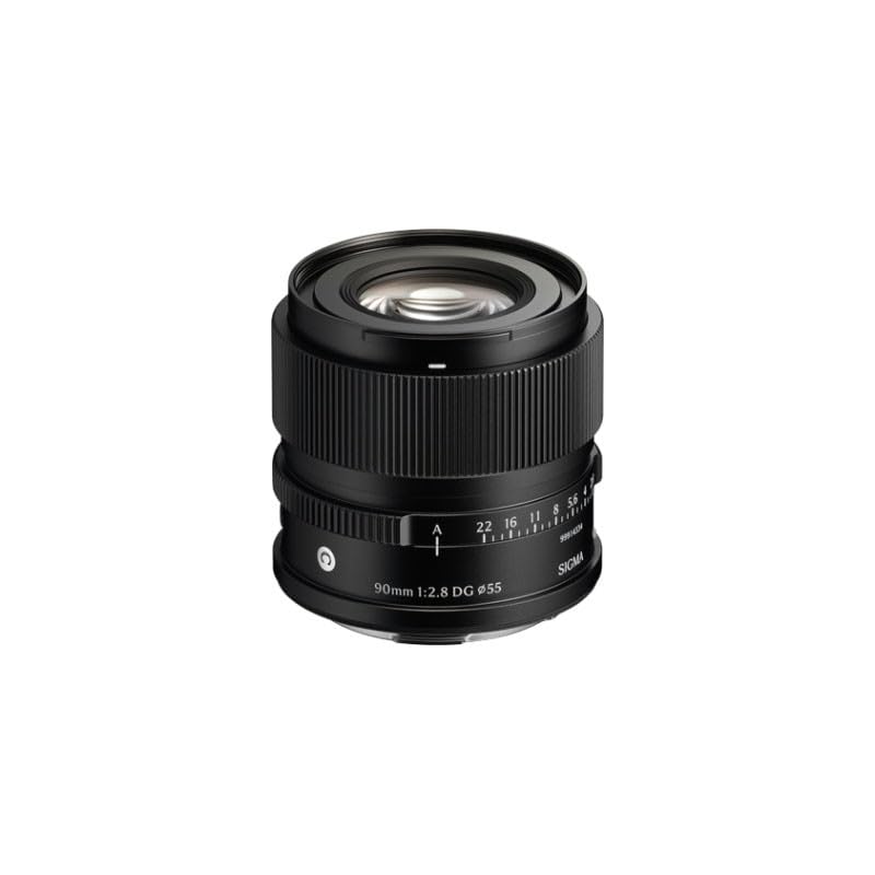 Contemporary 90mm DG BK Black Leica Medium Telephoto Lens F2.8 L-mount Full-frame