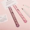 Painting Office School Supplies 15cm Scale Ruler Cats Claw Ruler Measuring Ruler Straight Ruler