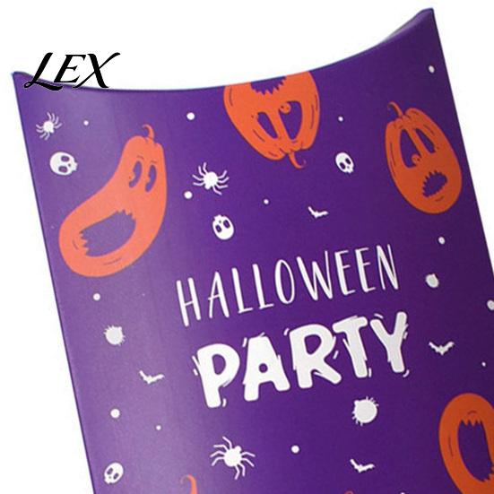 Kids Snack Packaging 10 Pcs Halloween Cardboard Candy Boxes for Kids, Cute Trick or Decorative Holders Treat Containers Snacks Cookie Small